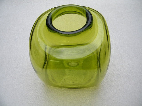 Holmegaard vase mai grün - holmegaard, mai-grün