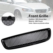 Gloss black front bumper - front,