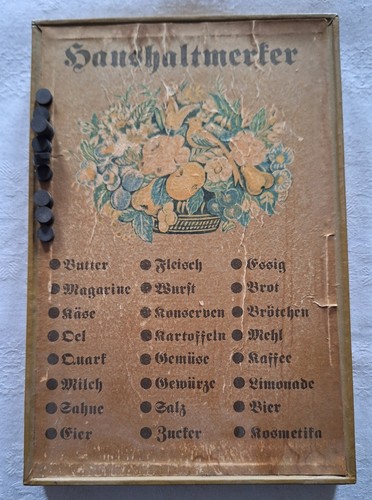 Haushaltsmerker - ,