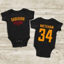 Gala Baby Bodies Babamin ogluyum cünkü cimbomluyum tulum bebek Bodysuit Geschenk