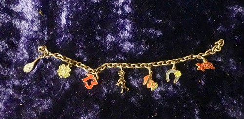 Vintage armband bettelarmband - vintage,