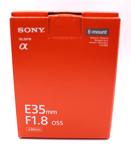 Sony sel35f18 35mm oss - 35mm, f1.8