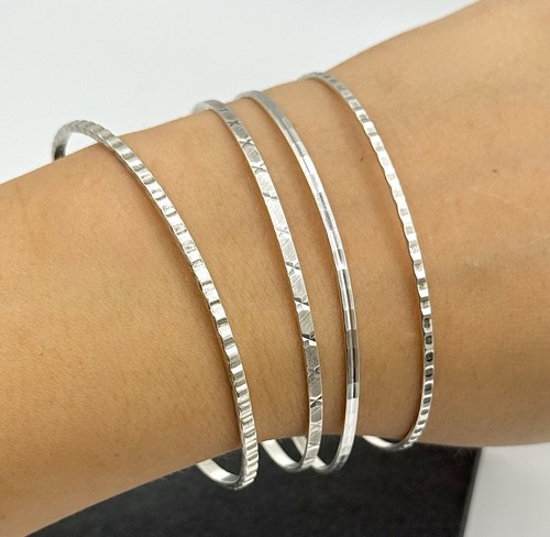 Silber armreifen vintage set - vintage,