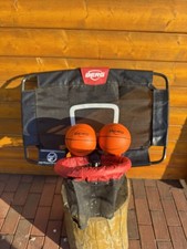 Berg Trampolin Basketballkorb TwinHoop mit 2  (Mini) Bällen