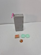 Barbie Puppe Flugzeug Zubehör Trolley Essenswagen Konvolut Snacks