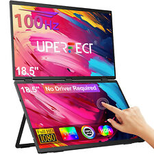 Delta Max Touch - 18,5 Zoll 1080P 100Hz Laptop Dual Bildschirm Folding Monitore