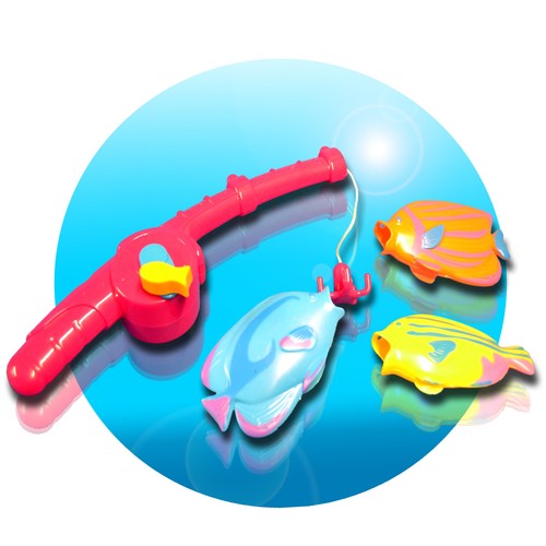 Angelspiel fischfang - angelspiel,