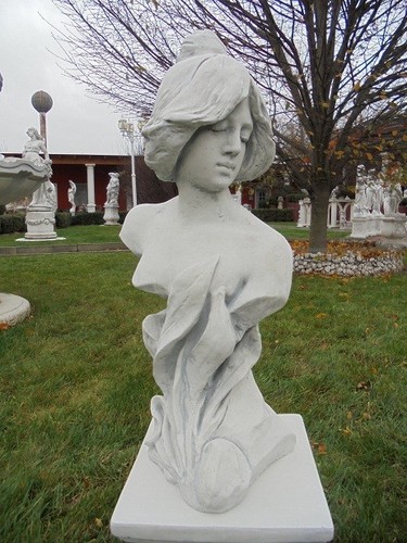 Büste gartenfigur skulptur - büste,,