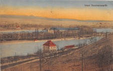 Insel nonnenwerth postkarte - nonnenwerth,