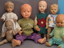 Puppen Konvolut 6 Vintage alte