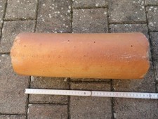 Drainagerohr aus Ton 33,5cm lang Ø12,5/9,5cm  Tonröhre Fischtunnel Fischhöhle