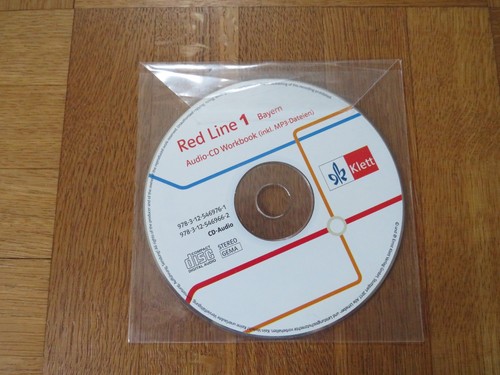 Red line audio cd workbook - red,