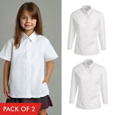 Mädchen weißes Hemd