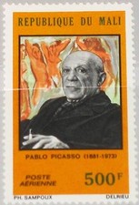 MALI 1973 409 C203 Pablo Picasso Painter spanischer Maler Kunst Art MNH