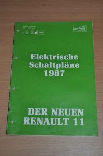 Werkstatthandbuch renault - renault, 11