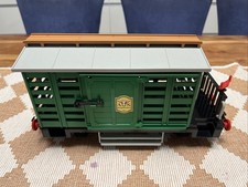 Viehwaggon 4101 für Playmobil Zug 1980 Eisenbahn