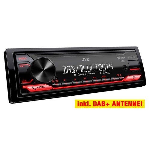 Jvc x282dbt auto radioset - auto,