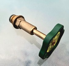 Fettkammer Ventiloberteil 1/2" Messing Ventil mit Handrad 6851 Hub 4 cm