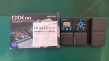 Zoom G1Xon Gitarre Multieffektgerät Looper Amp Simulation Rythm Companion Top