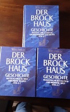 Der Brockhaus. Geschichte.3 Bände F.A., Brockhaus Leipzig - Mannheim: