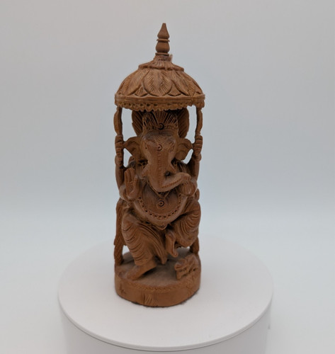 Ganesha holz figur - holz,