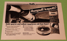 18. Deutsche Holts GmbH & Co KG Gun Gum Werbeanzeige Werbung Reklame 1983
