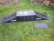 Rampage Skate Rampe "Air Box" + "Bridge"  Skateboard Scooter BMX