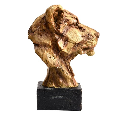 Löwenkopf büste löwe figur - löwenkopf,