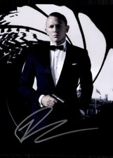 Daniel craig autogrammkarte - craig,