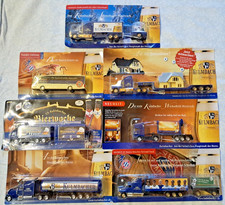 7 verschiedene LKW- Werbemodelle, Kulmbacher Brauerei Nr. 3 Blister Maßstab 1:87