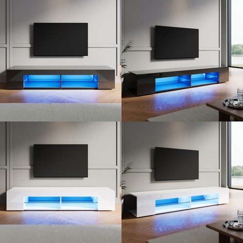 Lowboard mit led board - tv,