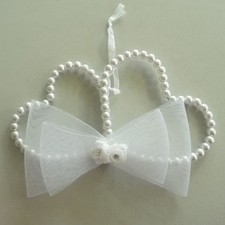 Perlenherz mit Tüll