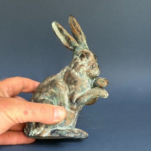 Sitzender hase statue aus - hase,