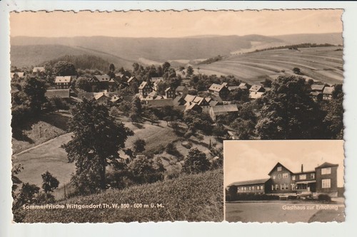 Saalfeld saale - ak,