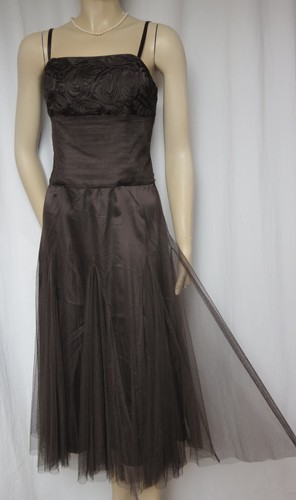 Abendkleid braun - 40,