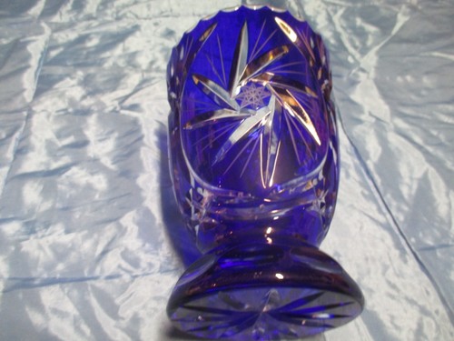 Blei kristall vase - ,