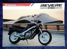Honda Revere NTV 650 Prospekt 1991  6 Seiten  