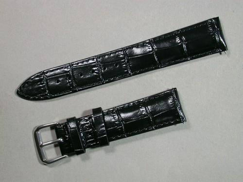 Echt leder uhrenarmband - leder,