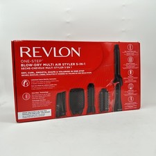 REVLON 5-in-1 One-StepTM-Haartrockner und Multi-Styler (abnehmbare Köpfe, Locken