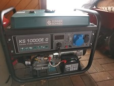 K&S Könner&Söhnen 4-Takt G Benzin-LPG Hybrid Stromerzeuger, 7500W (KS10000E)