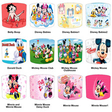 Mickey Mouse Lampenschirme Decken Lampen Anhänger Tischlampen Farbtöne Goofy