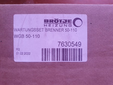 Brötje Wartungsset Brenner WGB 50-110 Basis 7630549 (alle Serien)