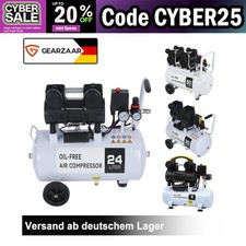 9L - 50L Flüsterkompressor Druckluft Kompressor Luftkompressor Silent leise EU