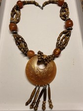 Ethno Boho Statement-Kette mit