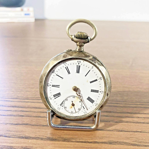 Alte taschenuhr silber um - alte, taschenuhr,
