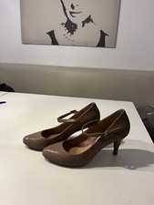 Ausgefallene Pumps Schuhe Görtz Nude Taupe 38 Lackleder