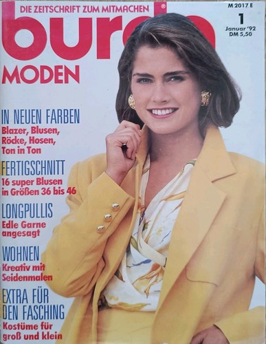 Burda moden januar 1992 - moden,