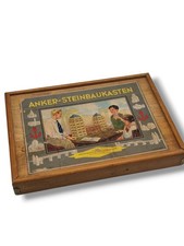 ⚡Anker Rudolstadt Steinbaukasten Nr. 6A DDR ca 1950er 60er Vintage⚡