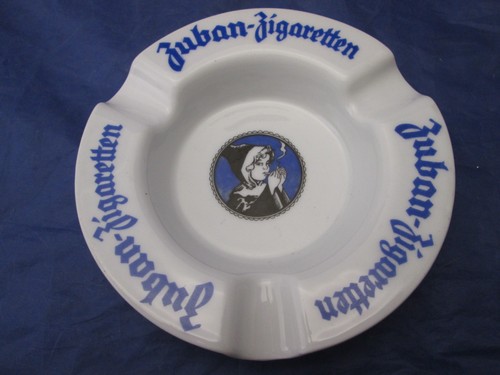 Werbe aschenbecher porzellan - werbe,