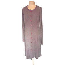 Damen Kleid Tunika Grau